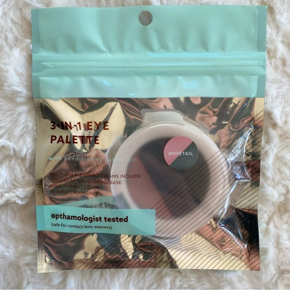 Undone Beauty 3 in‎ 1 Cream Eye Palette Primer Shadow and Liner DOVETAIL